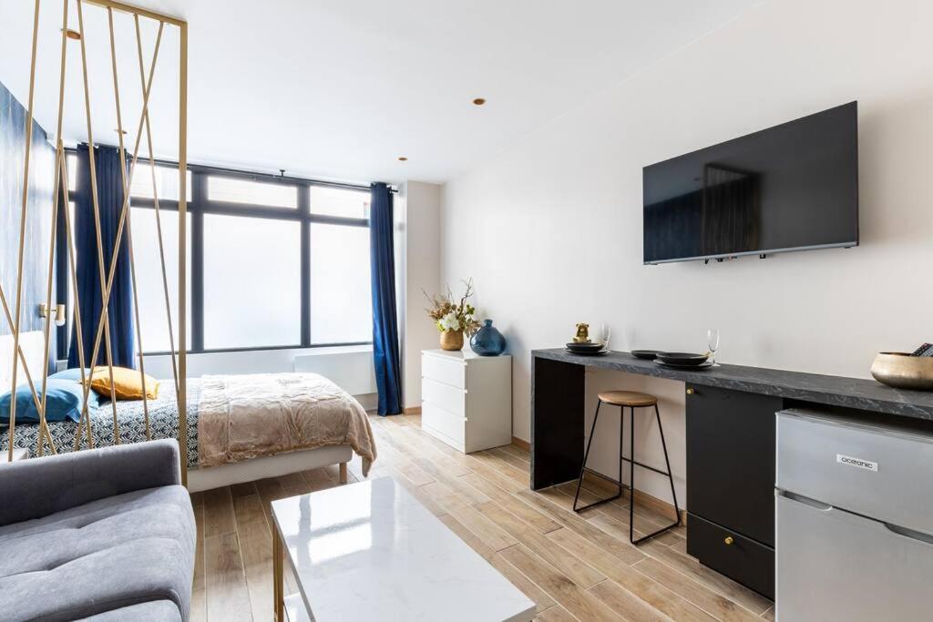 Chaudron/La Fayette Canal St-Martin Cosy Studio 4P Париж Екстериор снимка